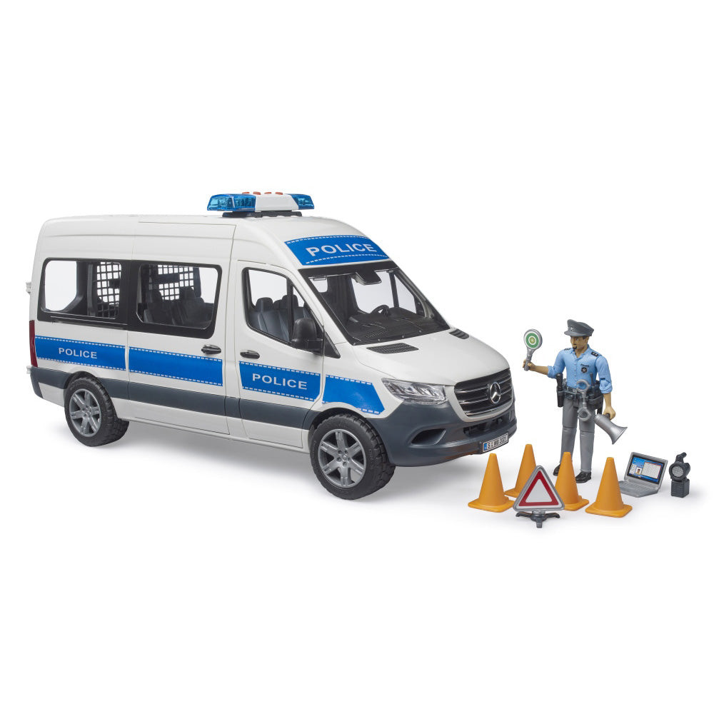 Bruder duba de politie Mercedes Benz cu politist - 2 | YEO