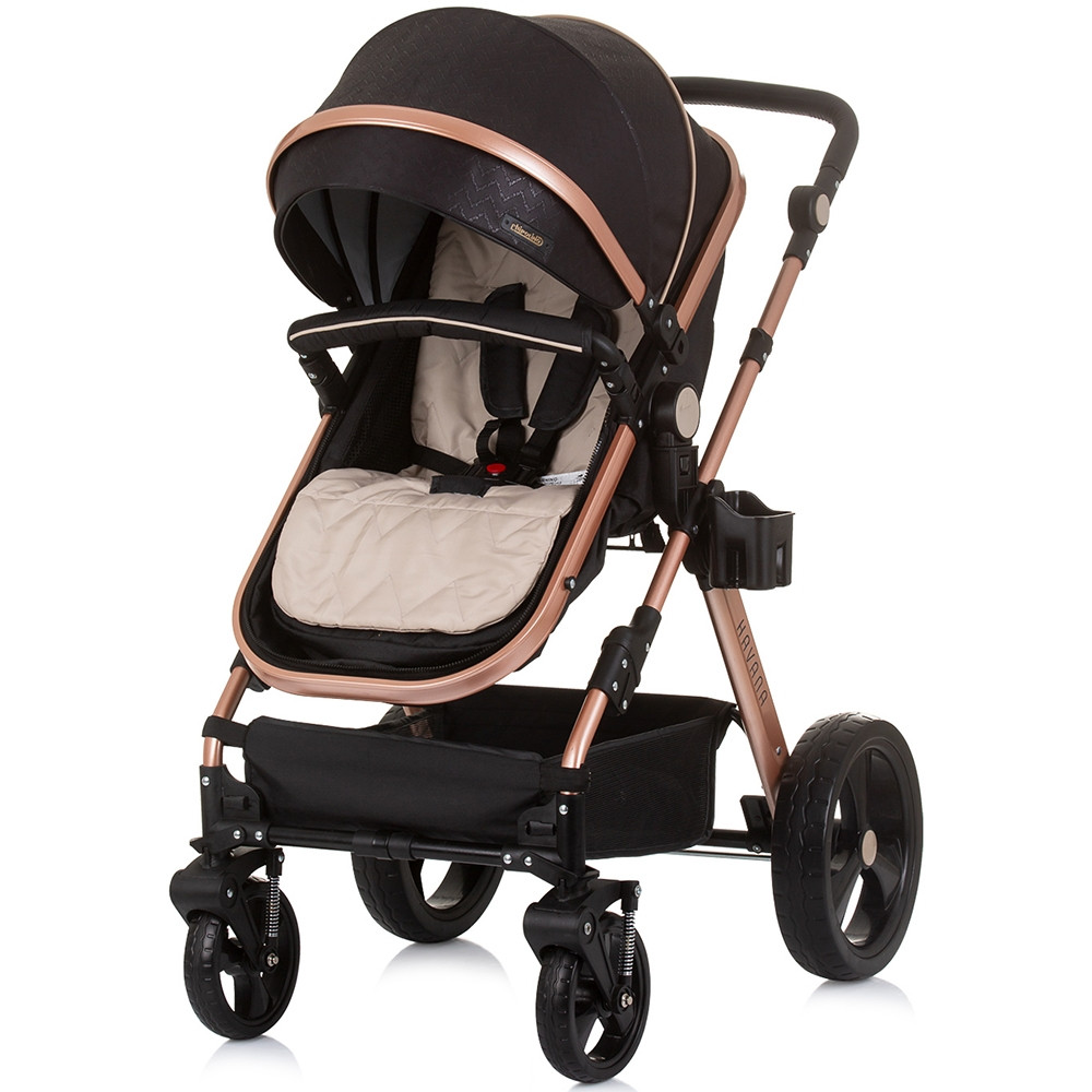 Carucior Chipolino Havana 3 in 1 obsidian gold - 2 | YEO