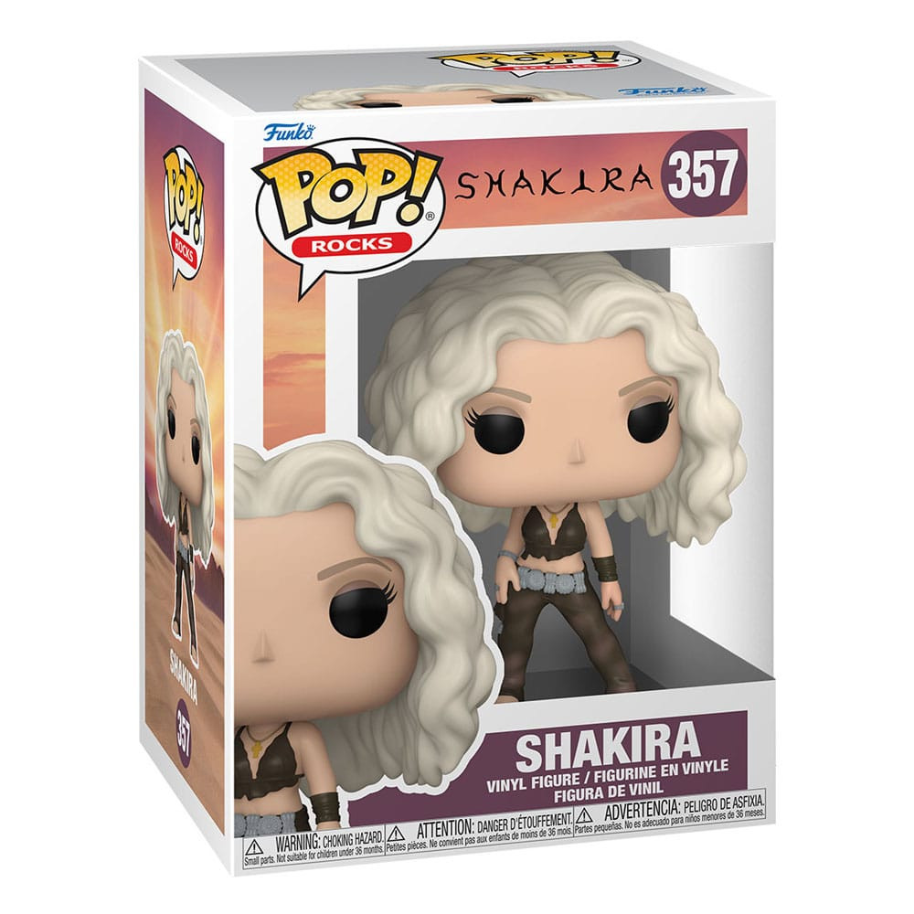 Figurina Funko Pop! Rocks: Shakira Wherever/Whenever, 9 cm - 1 | YEO