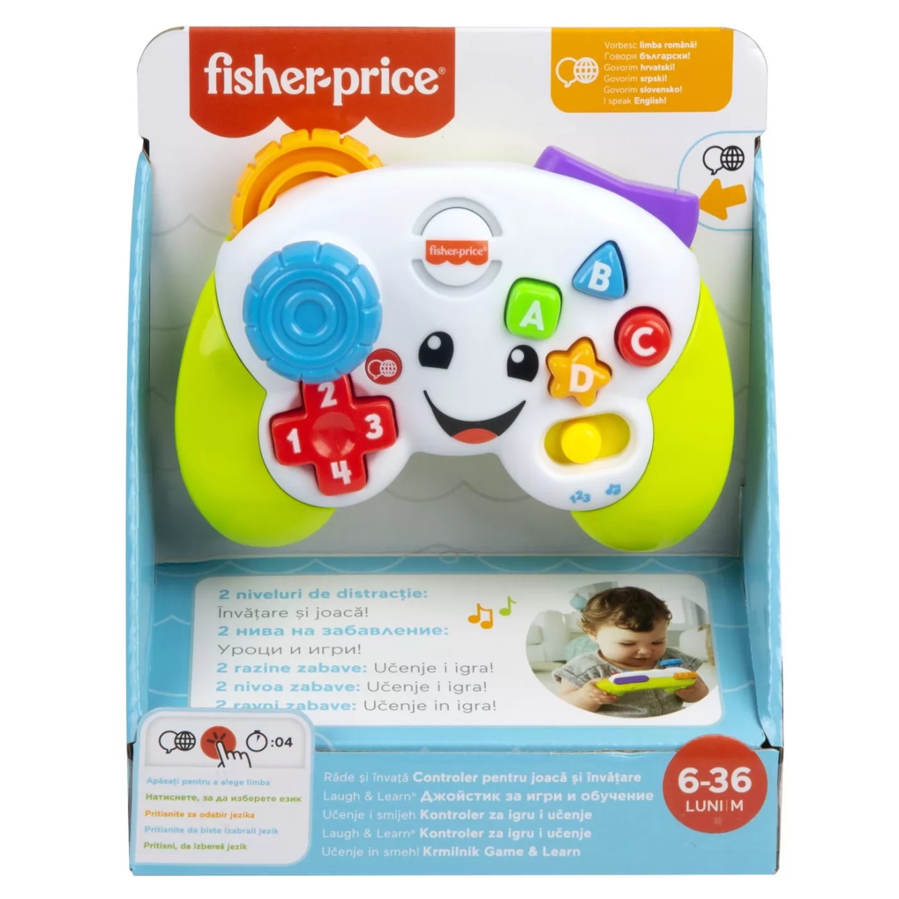 Fisher Price Controller Interactiv In Limba Romana