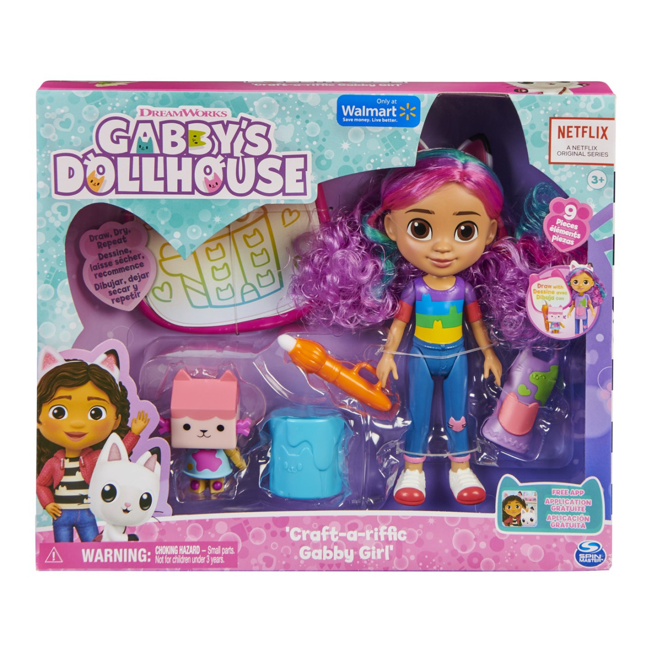 Gabbys Dollhouse Papusa Gabby Si Set De Creatie