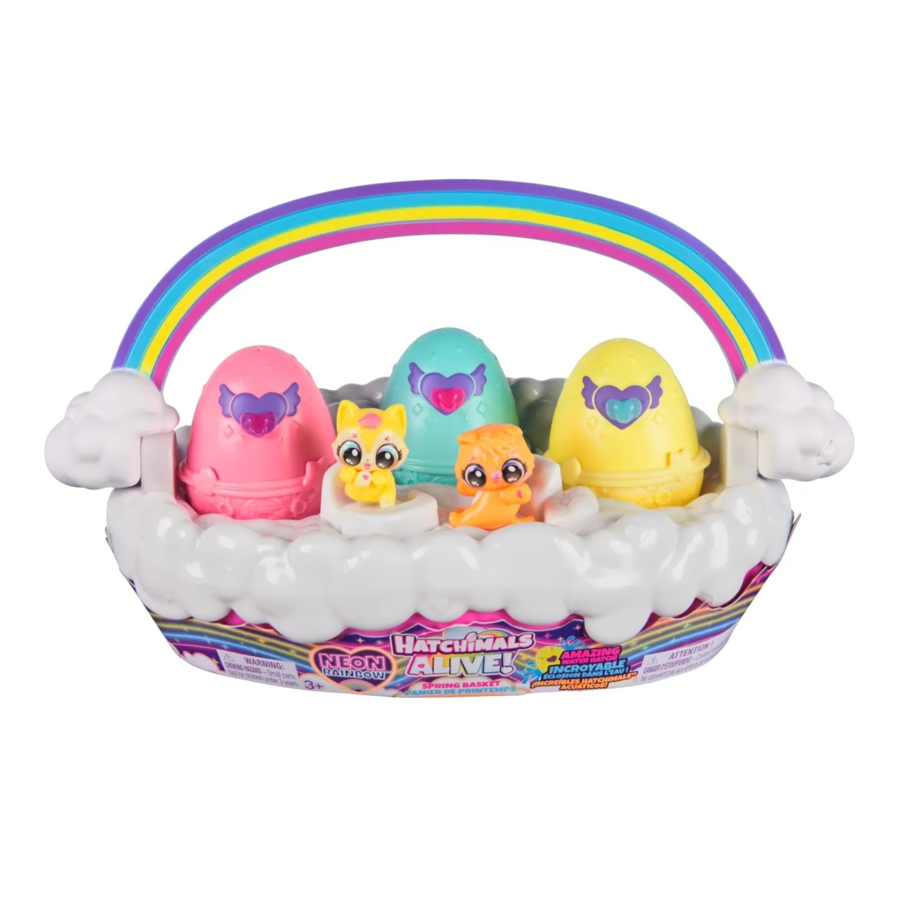 Hatchimals Alive Neon Rainbow Set Cosulet De Oua