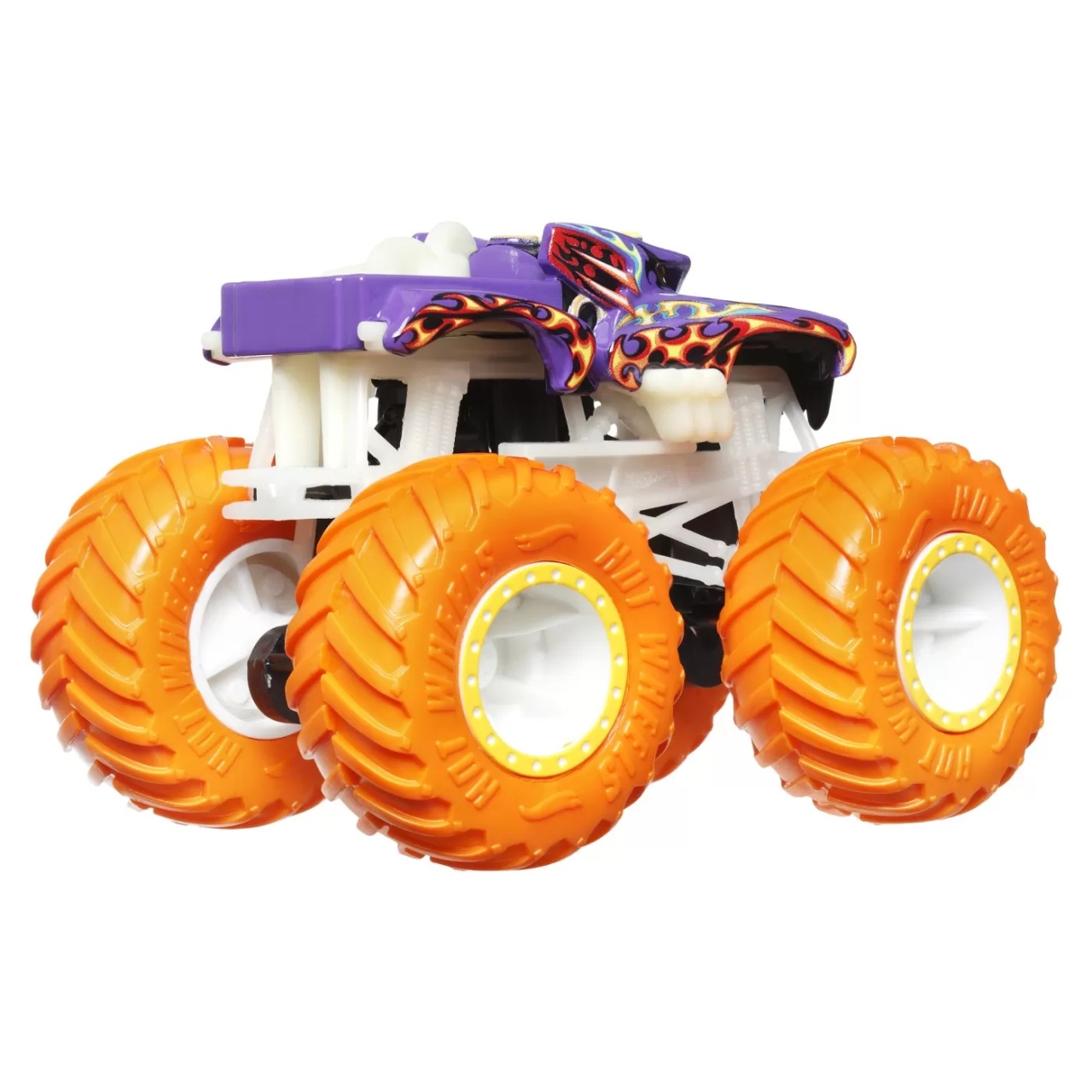 Hot Wheels Monster Truck Glow In The Dark Masinuta Hotweiler Scara 1:64 - 2 | YEO