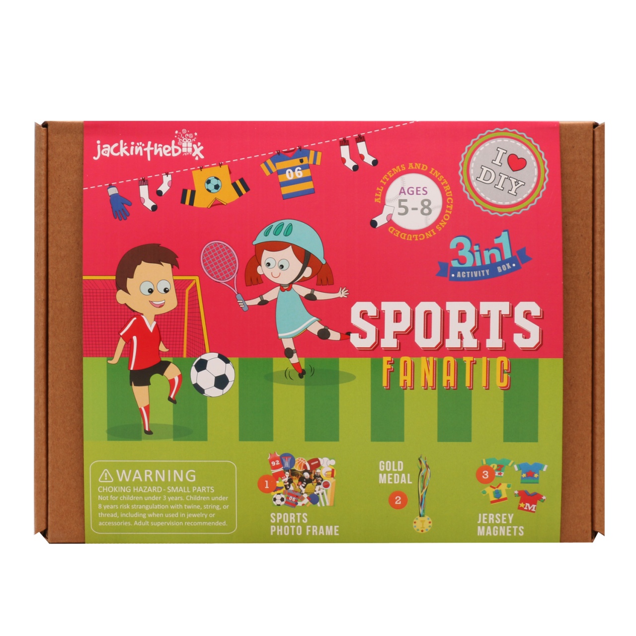 Jack In The Box - Kit Creatie 3-In-1 Iubitori De Sporturi