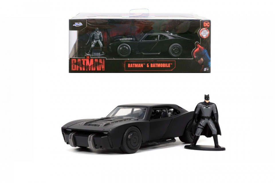 Jada Batman Masinuta Din Metal Batmobile 2022 Scara 1:32