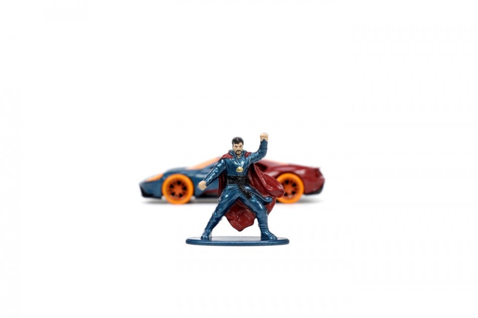 Jada Marvel Masinuta Metalica Ford Gt Scara 1:32 Si Figurina Metalica Doctor Strange - 2 | YEO