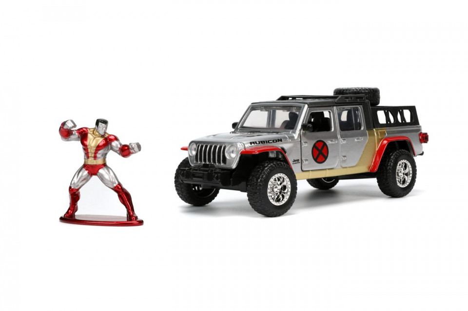 Jada Marvel Set Masinuta Metalica Jeep Gladiator Scara 1:32 Si Figurina Din Metal Colossus - 2 | YEO