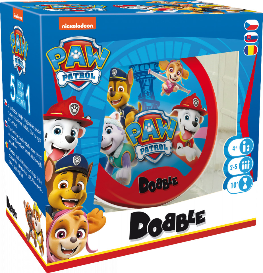 Joc Dobble Paw Patrol Cz/Sk/Ro