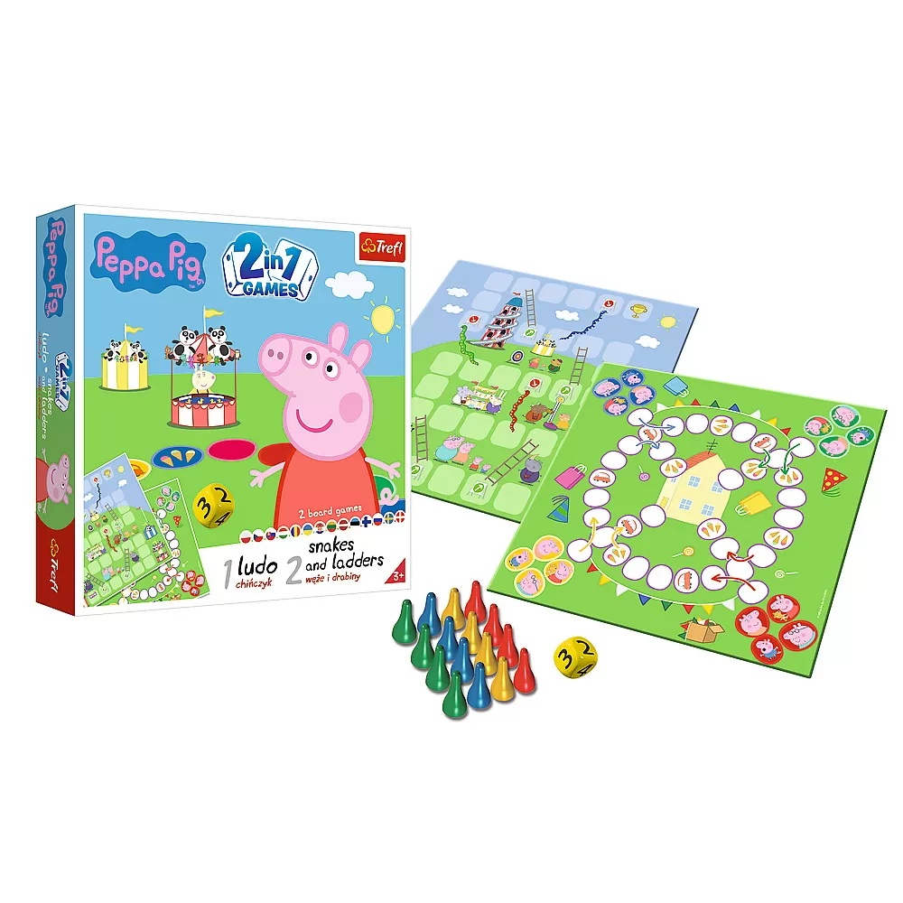 Joc Peppa Pig 2In1 Ludo Si Serpisori Scari - 3 | YEO