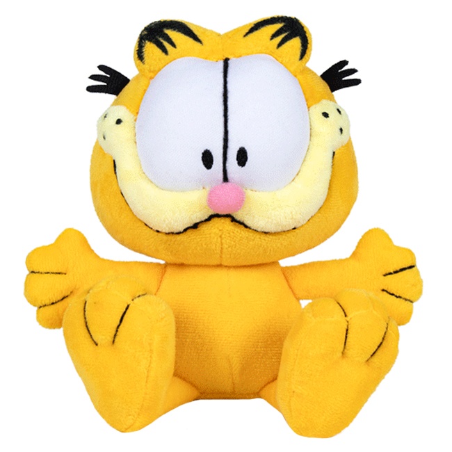 Jucarie din plus Garfield cute, 15 cm asezat