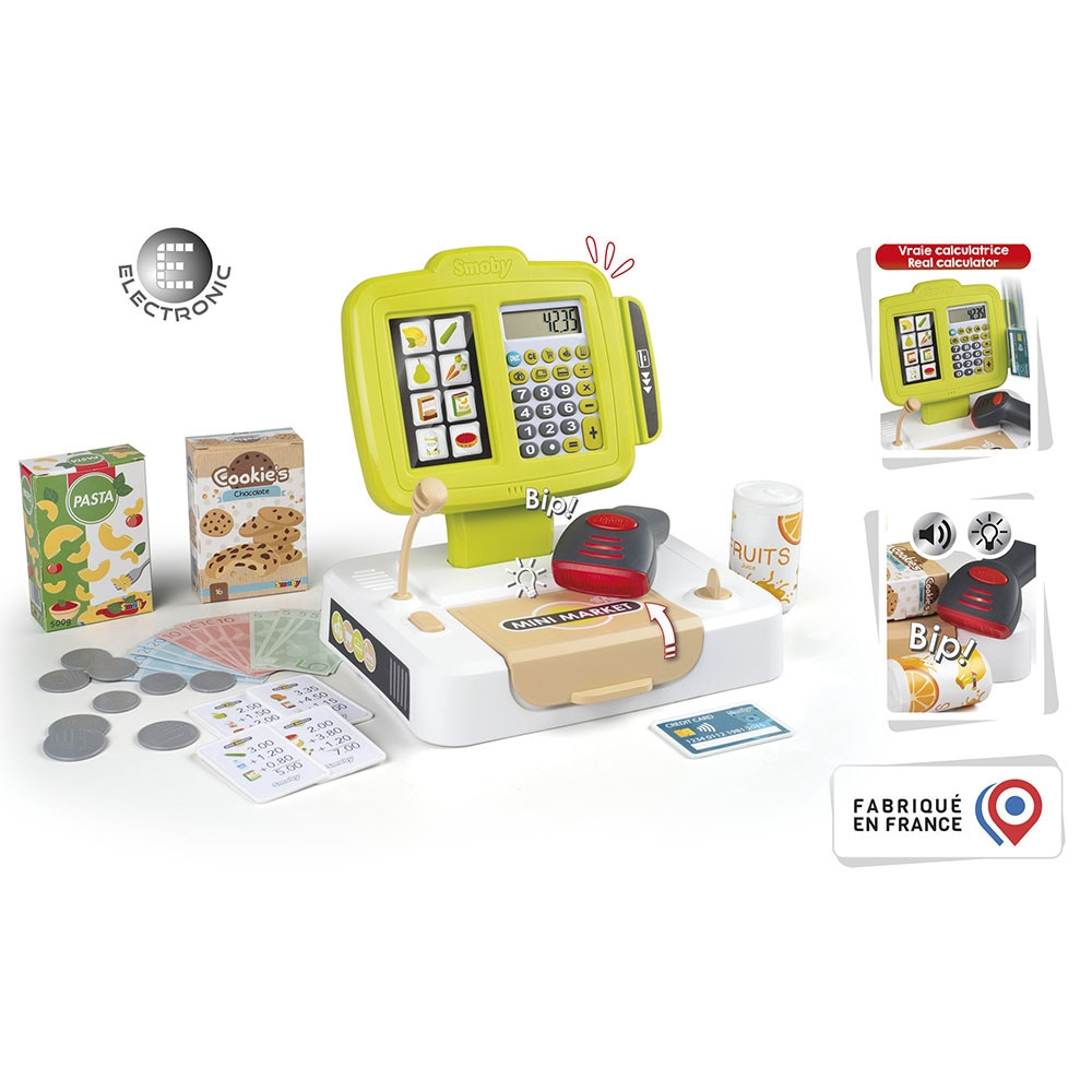 Jucarie Smoby Casa de marcat Small Cash Register verde - 1 | YEO