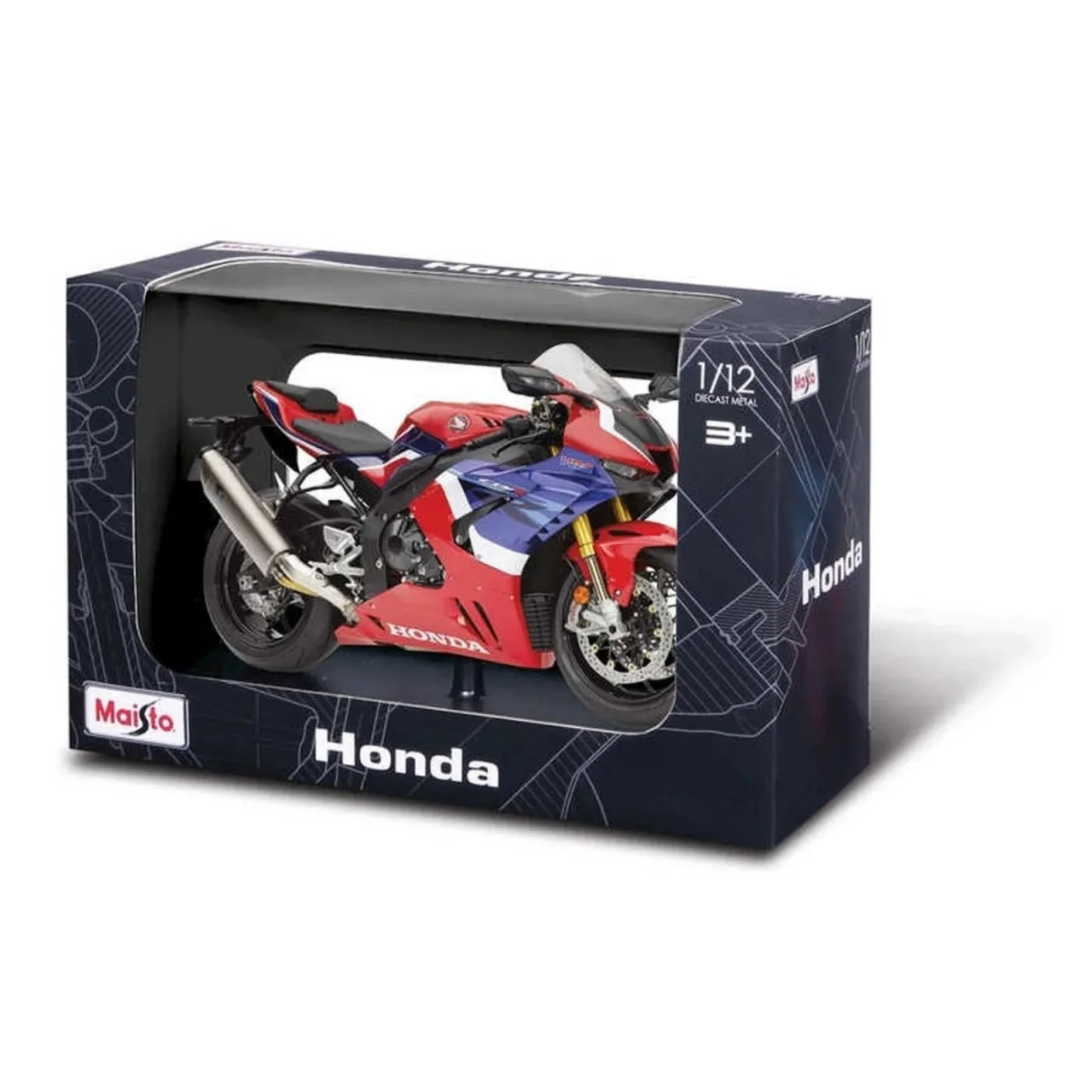 Maisto Motocicleta Metalica Cu Stand Honda Cbr 1000Rr R Fireblade Sp Scara 1 La 12