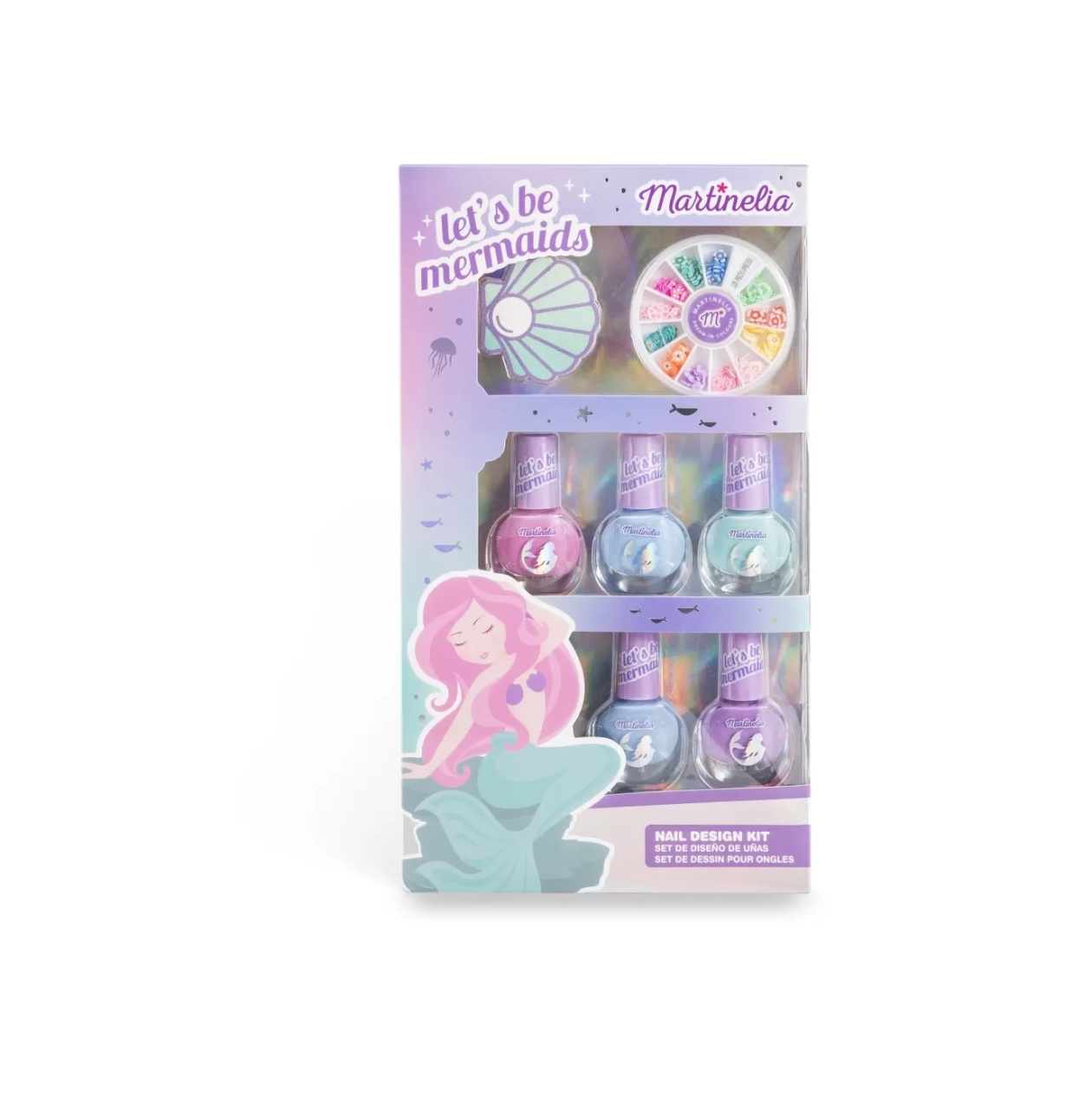 Martinelia Lets Be Mermaids Kit Pentru Unghii