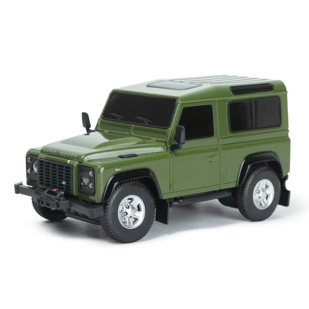 Masina Cu Telecomanda Land Rover Defender Verde Cu Scara 1 La 24 - 2 | YEO