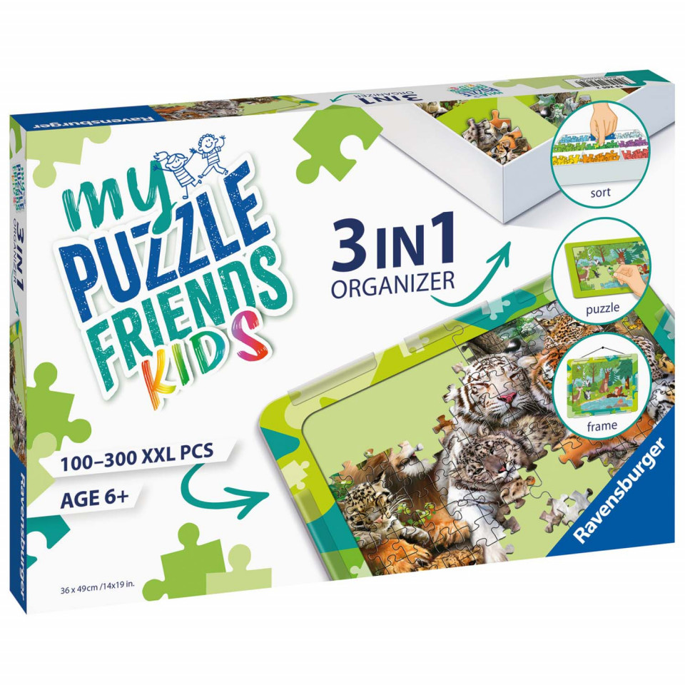 Organizator Verde 3 In 1 Pentru Puzzle