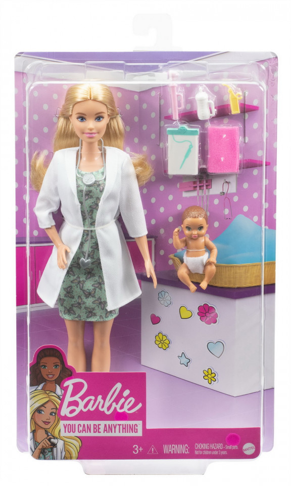 Papusa Barbie Doctor Pediatru