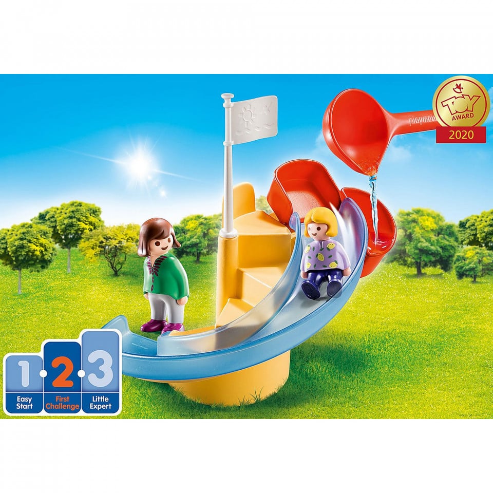 Playmobil - 1.2.3 Tobogan De Apa - 4 | YEO