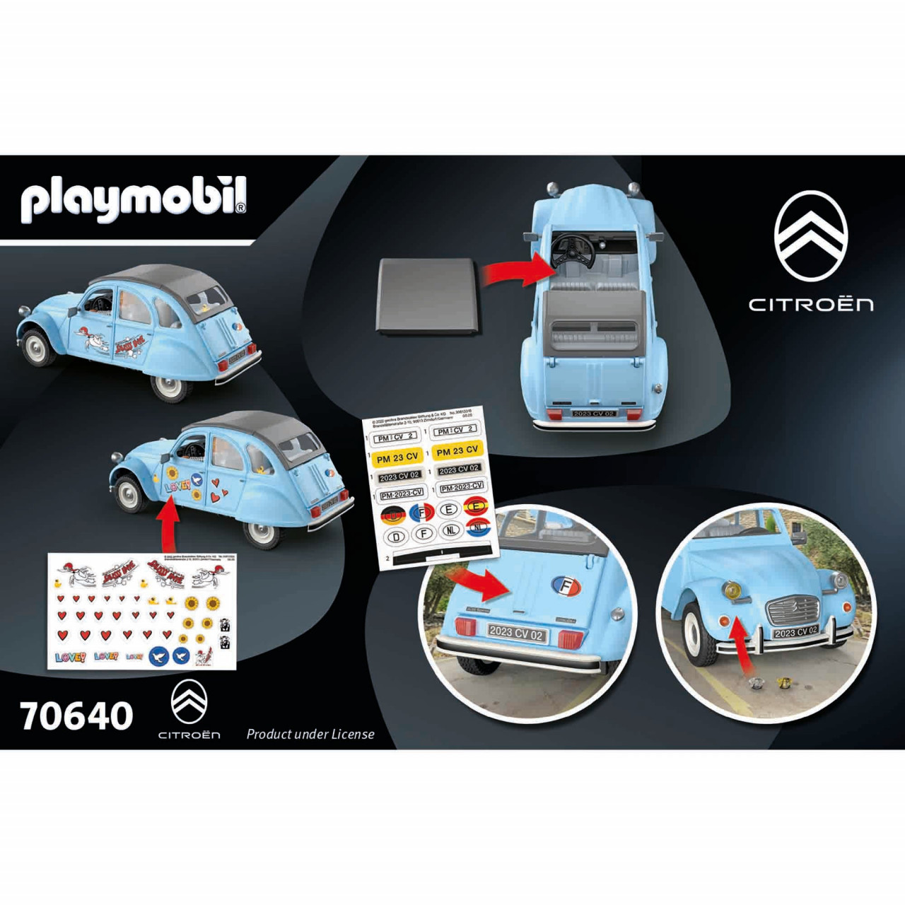 Playmobil - Citroen 2 Cv - 3 | YEO