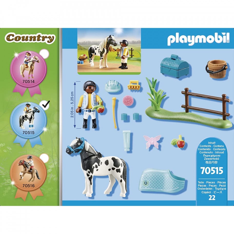 Playmobil - Figurina Colectie Ponei Lewitzer - 3 | YEO