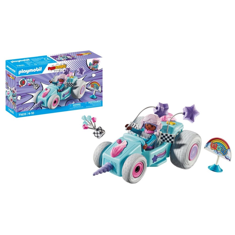 Playmobil - Kart pullback unicorn - 1 | YEO