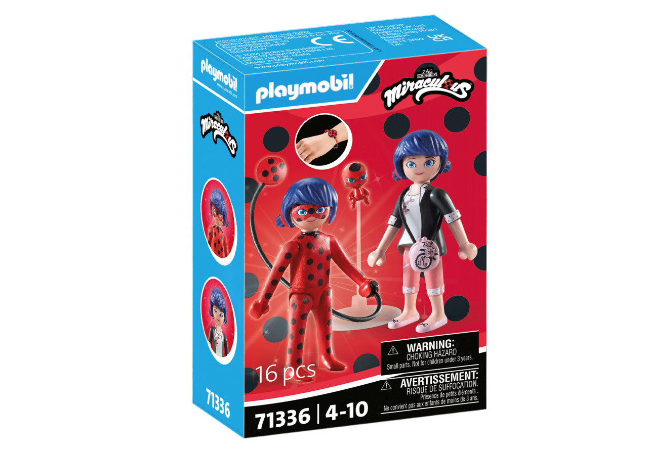 Playmobil-MIRACULOUS MARINETTE SI LADYBUG