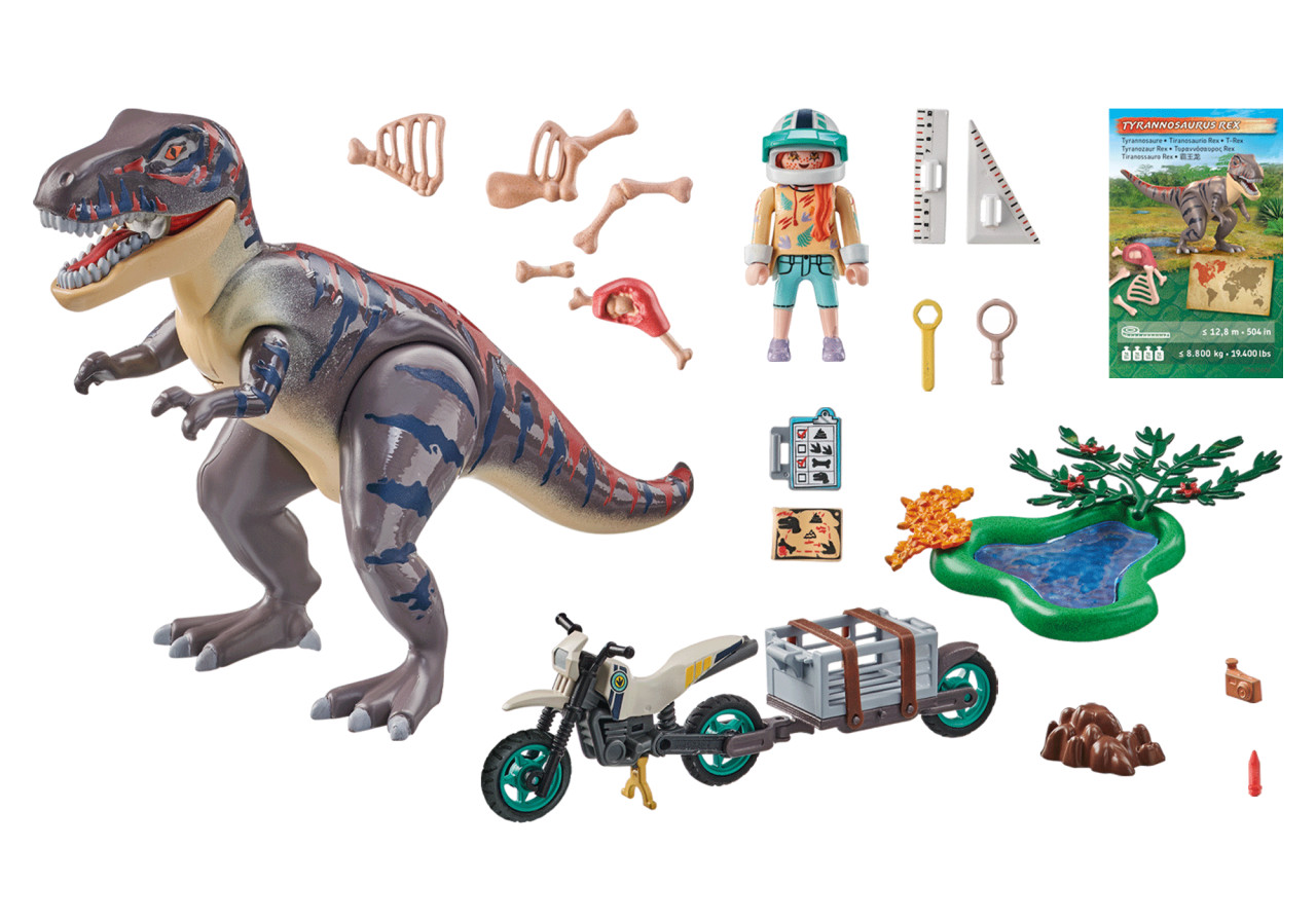 Playmobil-PE URMA LUI T REX - 1 | YEO