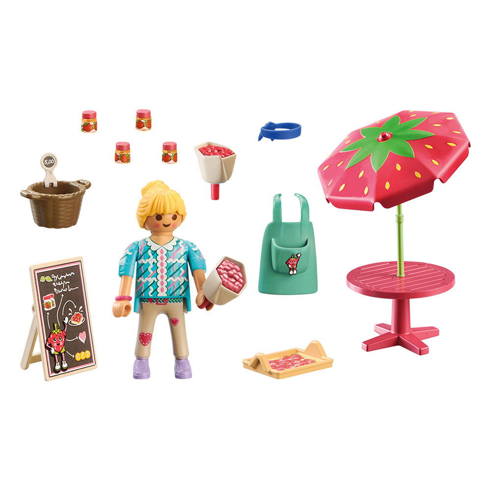 Playmobil - Stand Pentru Vanzare De Gemuri - 2 | YEO