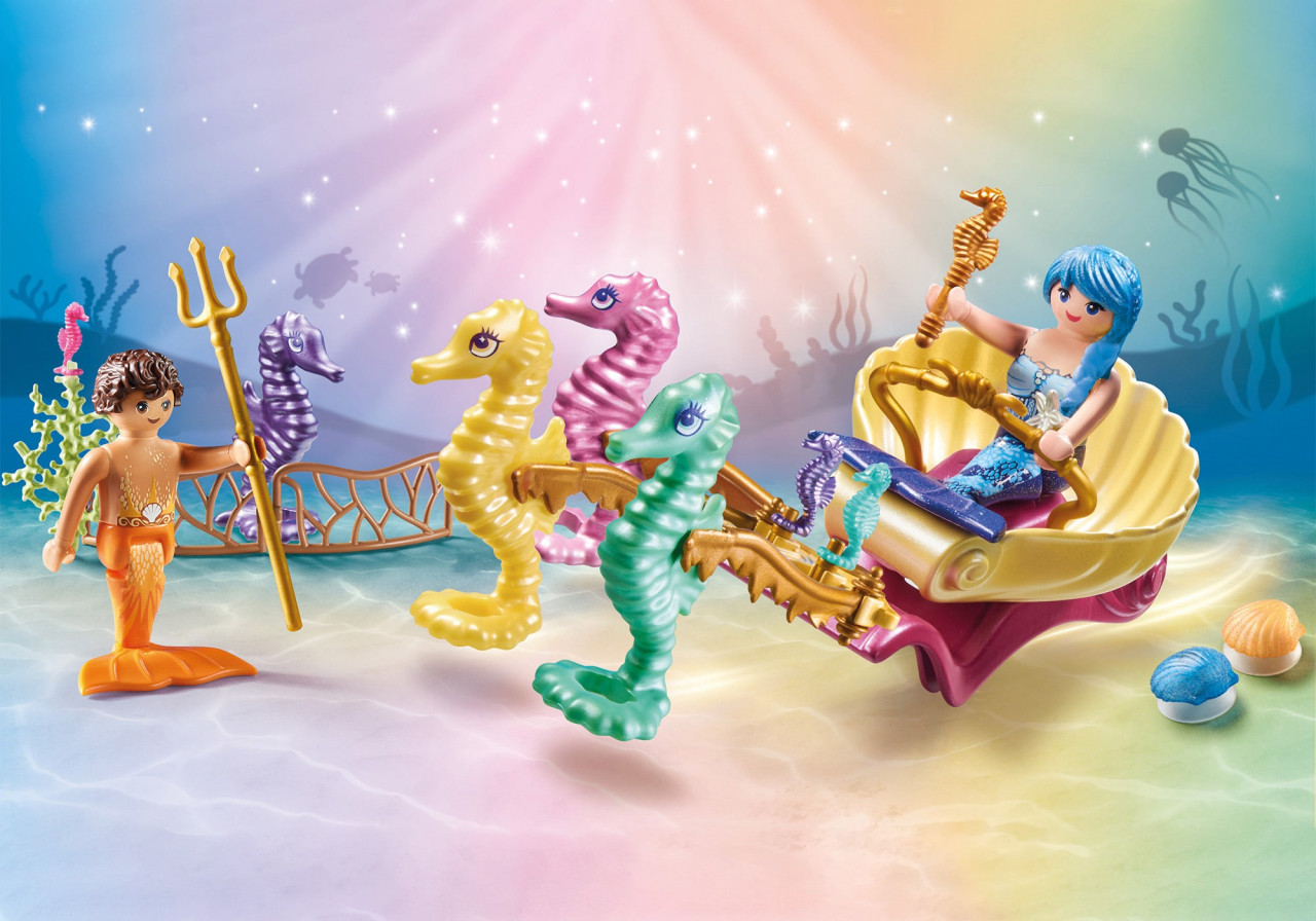 Playmobil-TRASURA CU CAI DE MARE - 2 | YEO