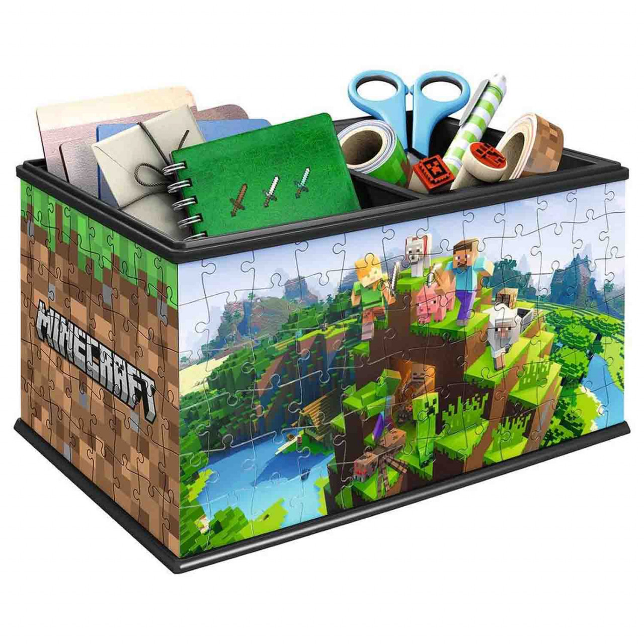 Puzzle 3D Cutie Depozitare Minecraft, 216 Piese - 1 | YEO