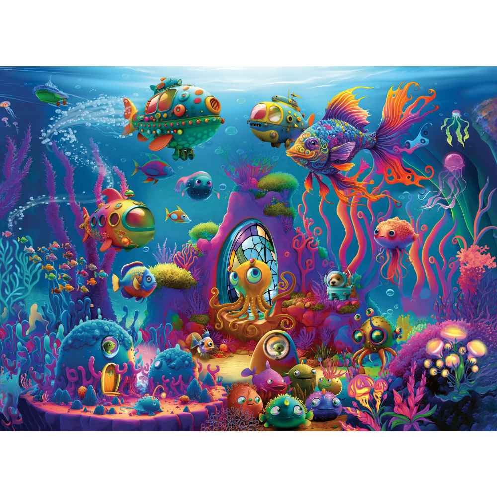 Puzzle animalele oceanului 150 piese - 1 | YEO