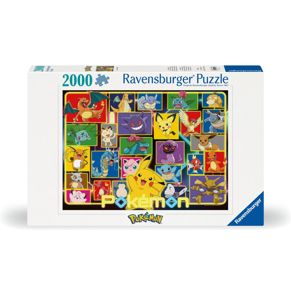 Puzzle Pokemon 2000 piese - 2 | YEO