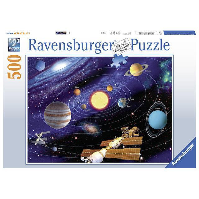 Puzzle Sistemul Solar, 500 Piese