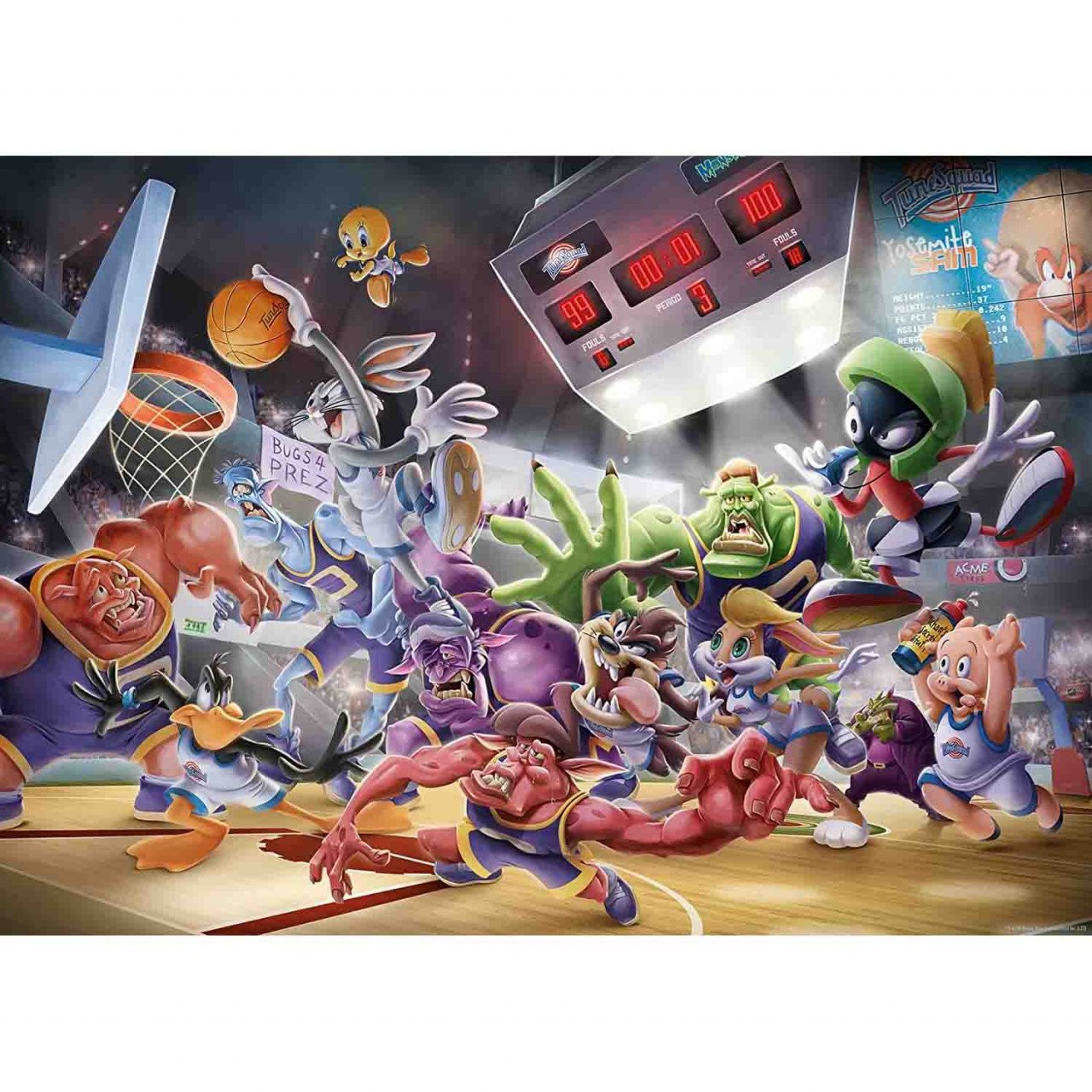 Puzzle Space Jam, 1000 Piese - 1 | YEO