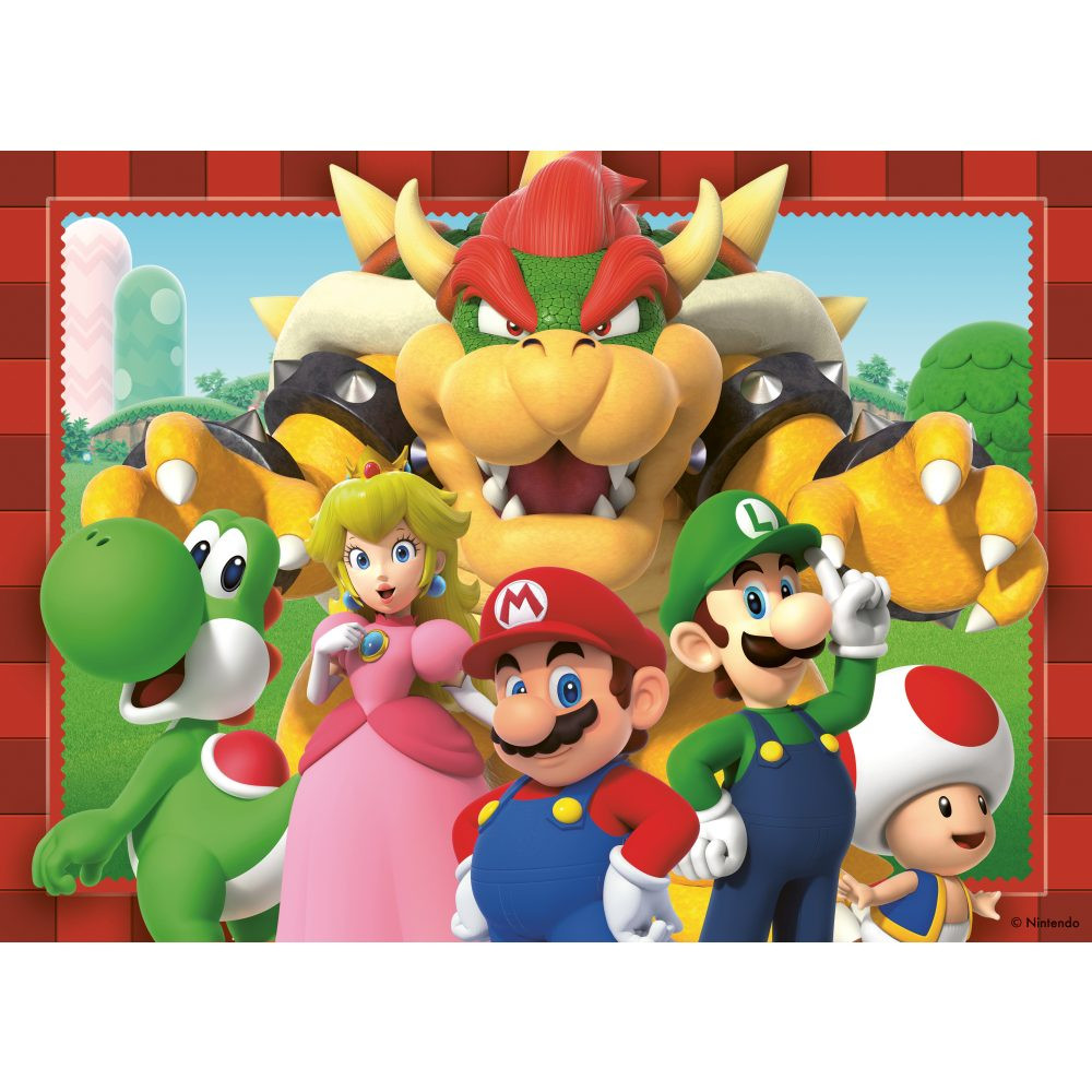 Puzzle Super Mario 4x100 piese - 1 | YEO