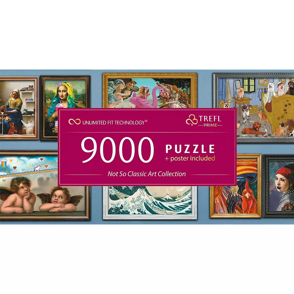 Puzzle Trefl Uft 9000 Colectie De Arta - 2 | YEO