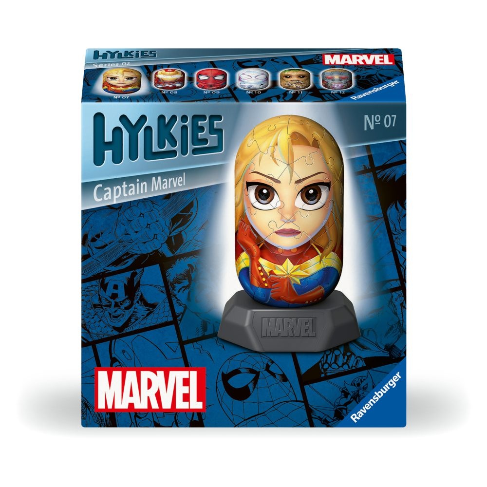 Ravensburger - Puzzle 3D Hylkies Marvel captain Marvel 54 piese - 2 | YEO