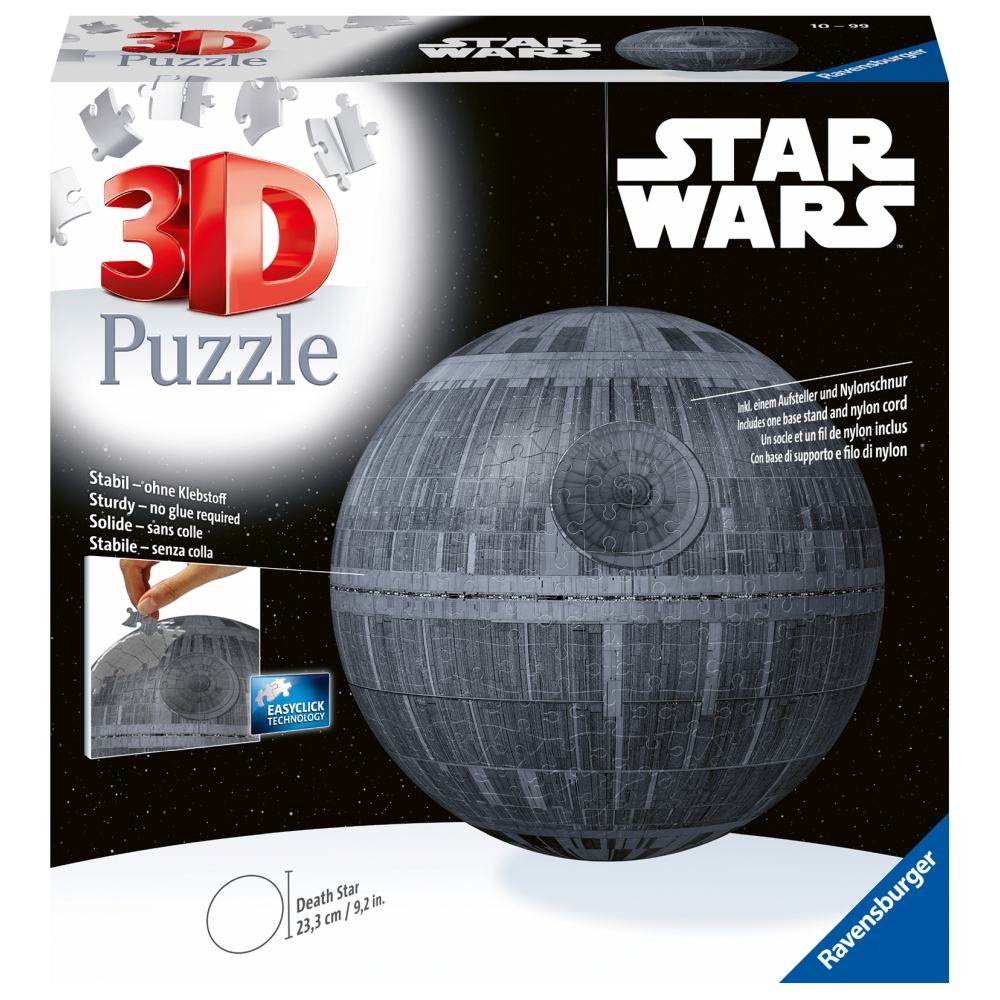 Ravensburger - Puzzle 3D Star Wars Steaua mortii 540 piese - 1 | YEO