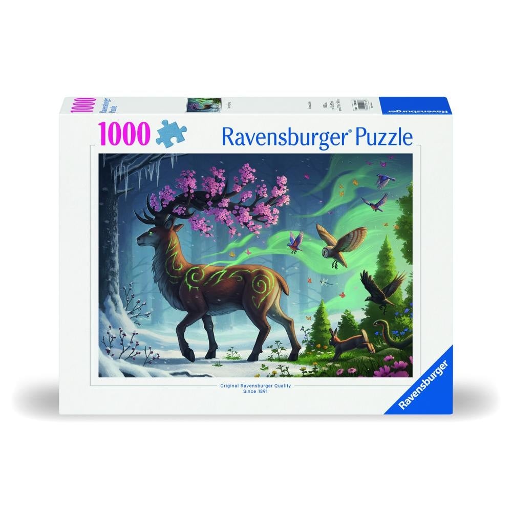 Ravensburger - Puzzle cerb in padure 1000 piese design nou