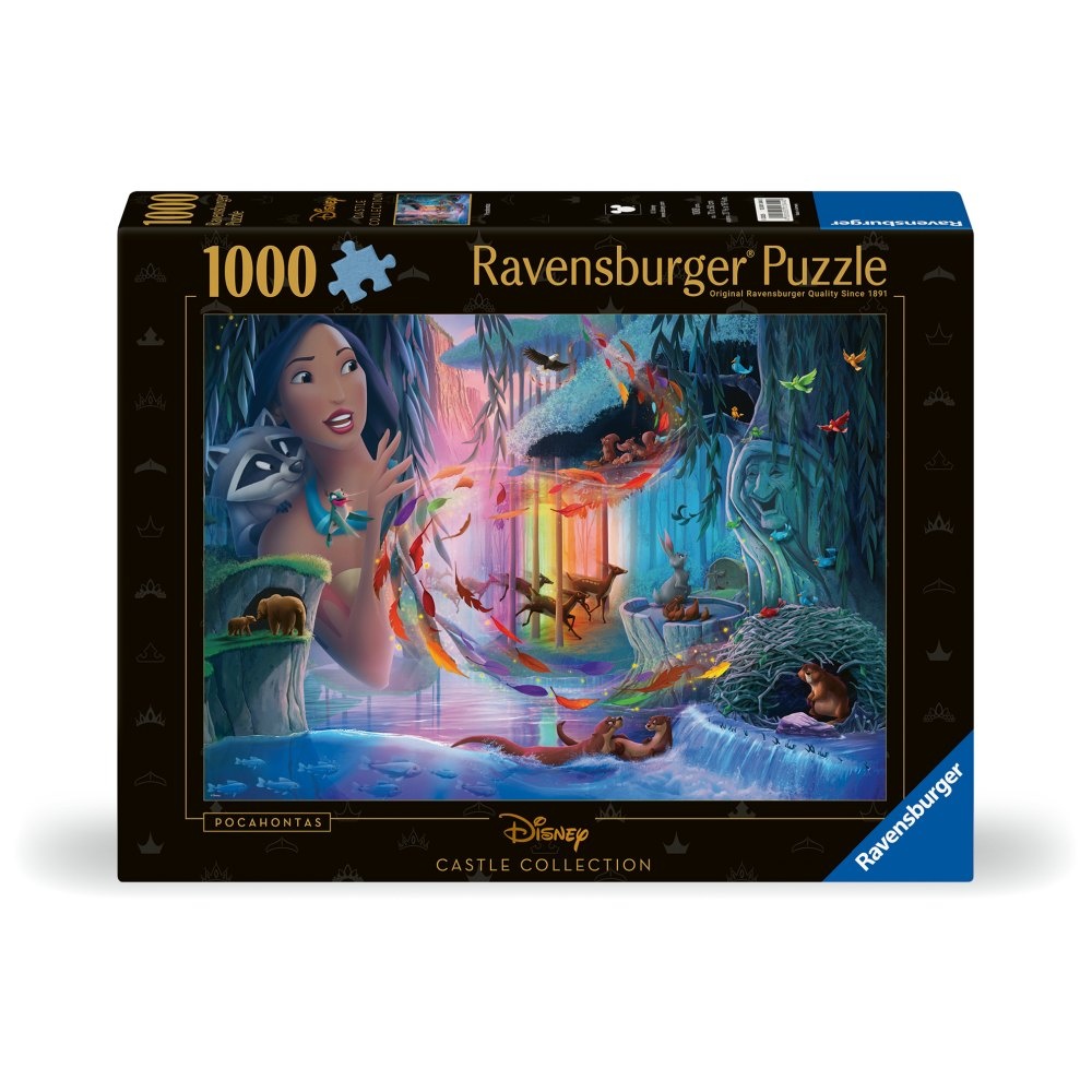 Ravensburger - Puzzle colectia de castele Disney Pocahontas 1000 piese