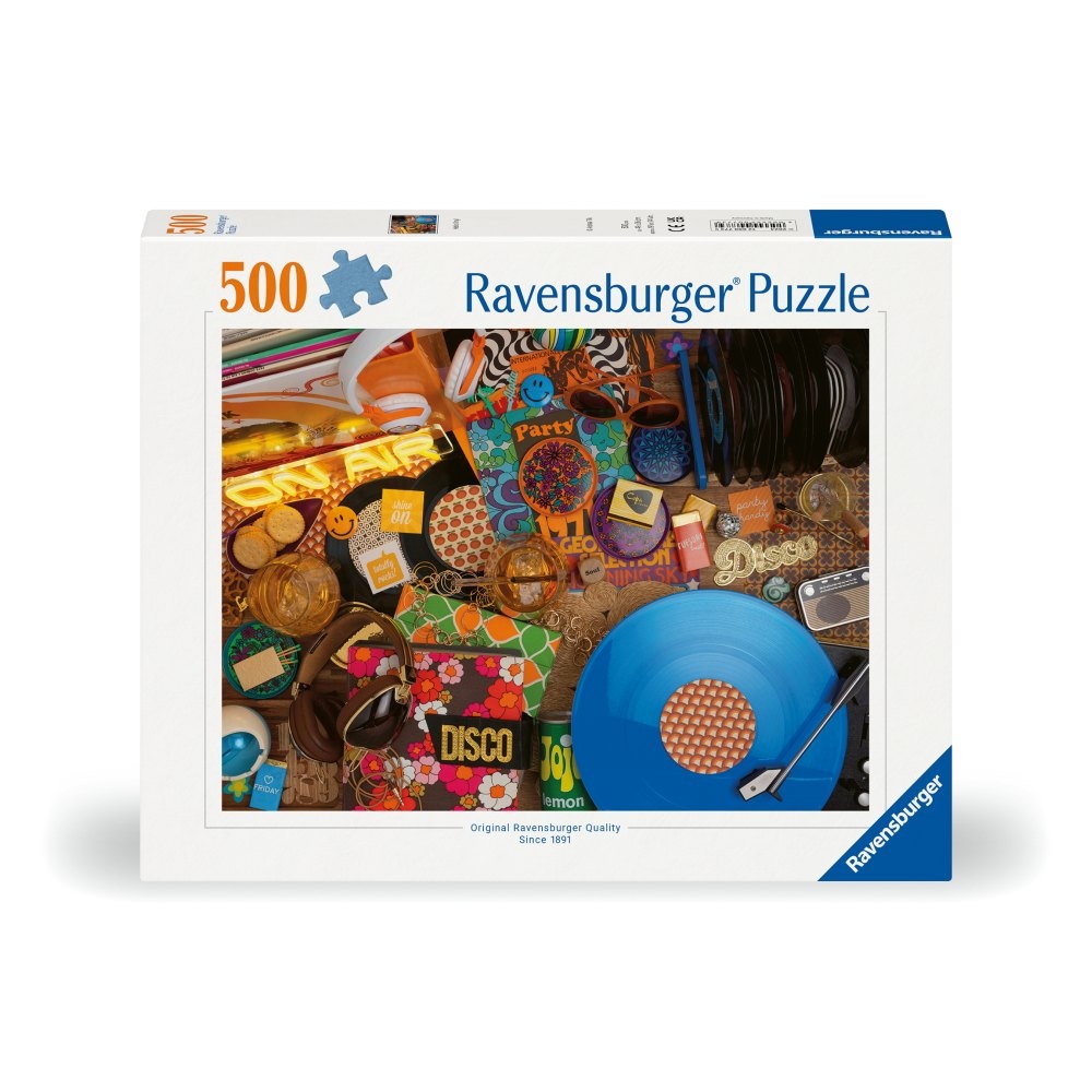 Ravensburger - Puzzle disc vinil 500 piese