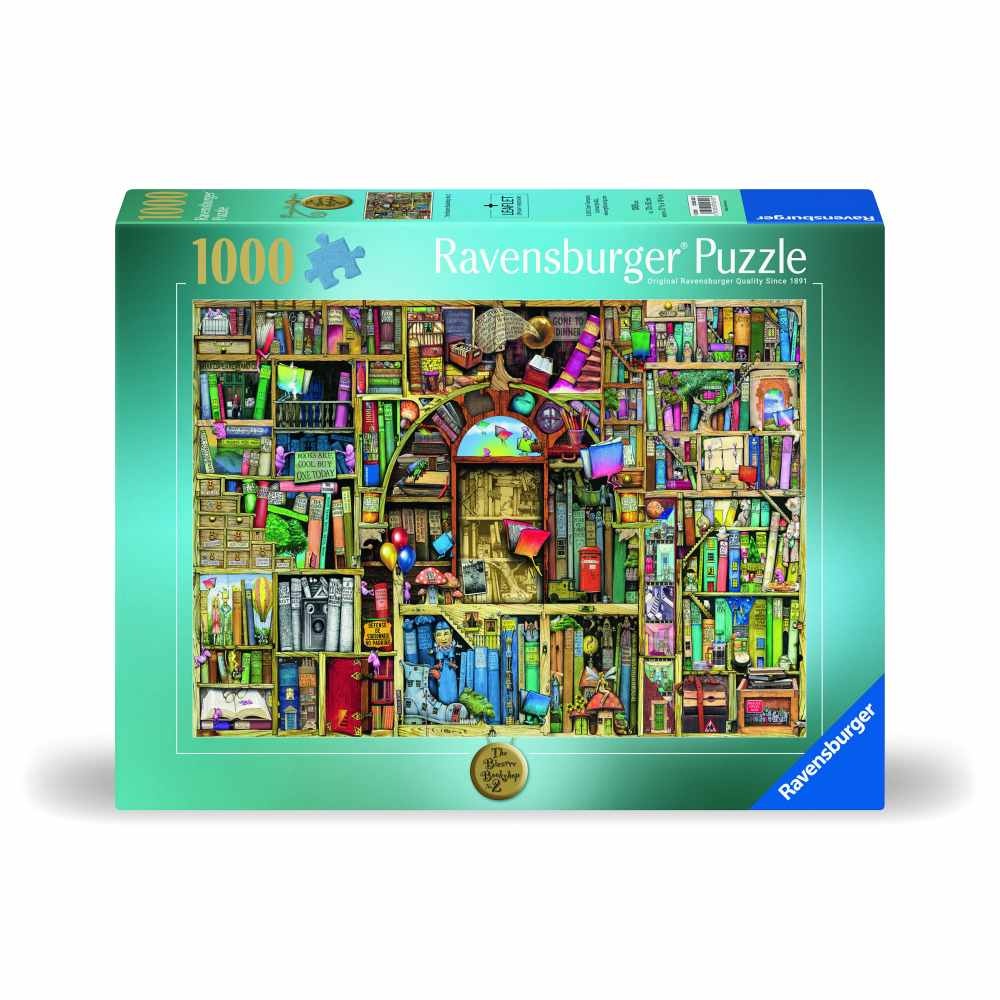 Ravensburger - Puzzle libraria bizara 1000 piese design nou - 1 | YEO