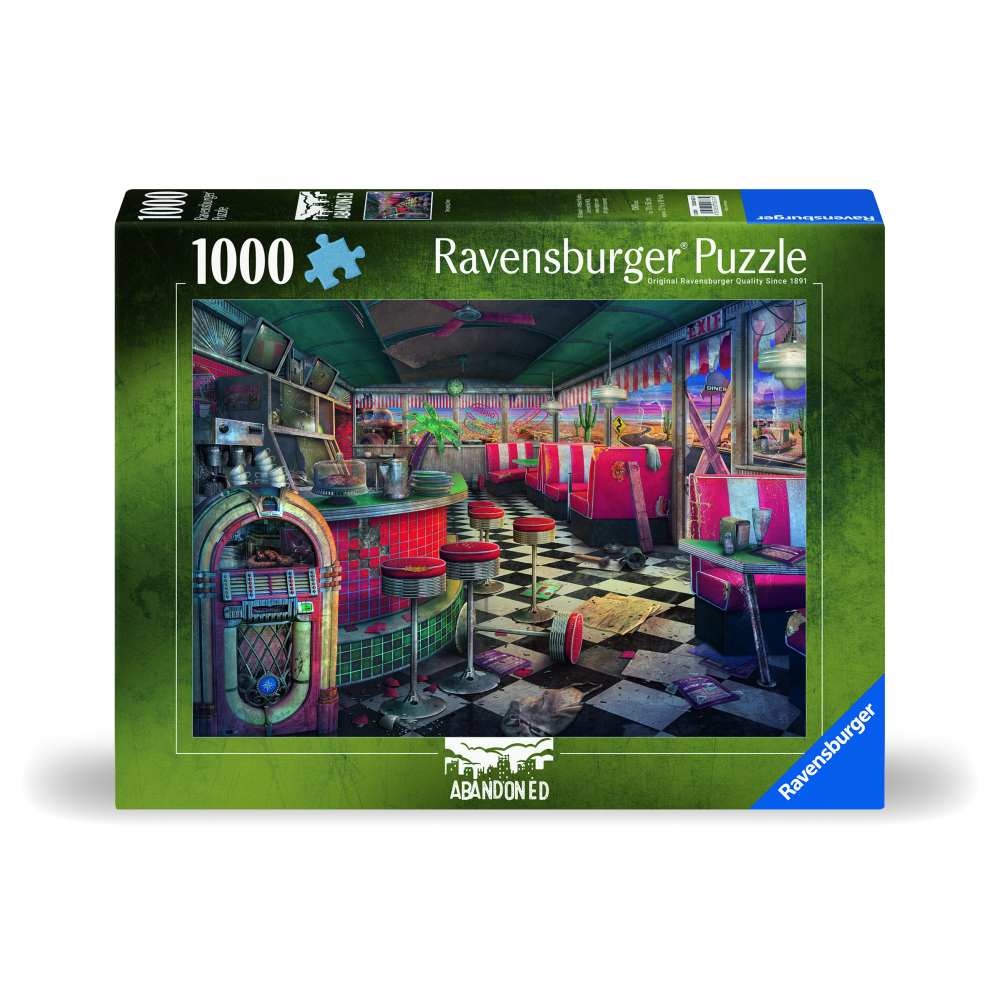 Ravensburger - Puzzle loc parasit de luat masa 1000 piese design nou - 1 | YEO