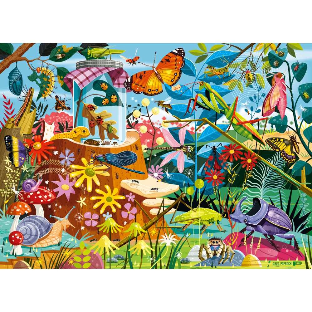 Ravensburger - Puzzle lumea insectelor 60 piese - 2 | YEO