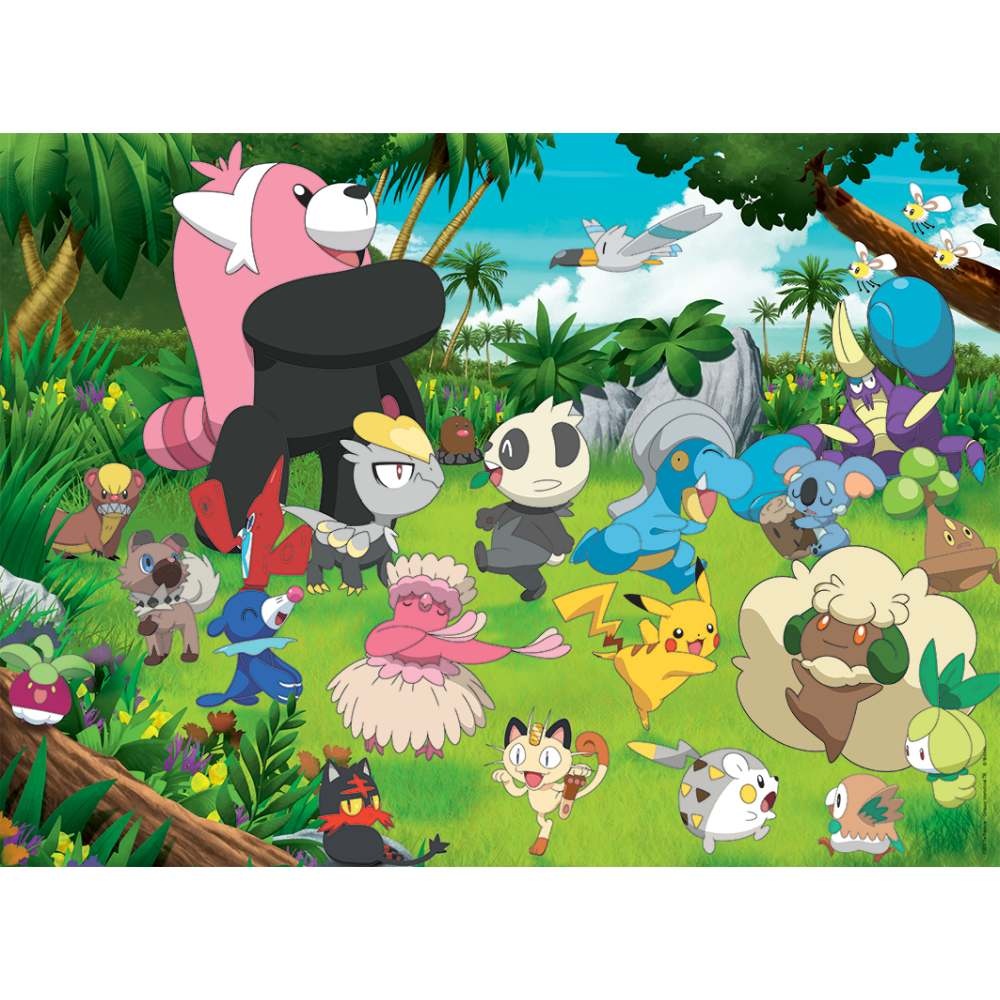 Ravensburger - Puzzle Pokemoni salbatici 300 piese XXL - 2 | YEO