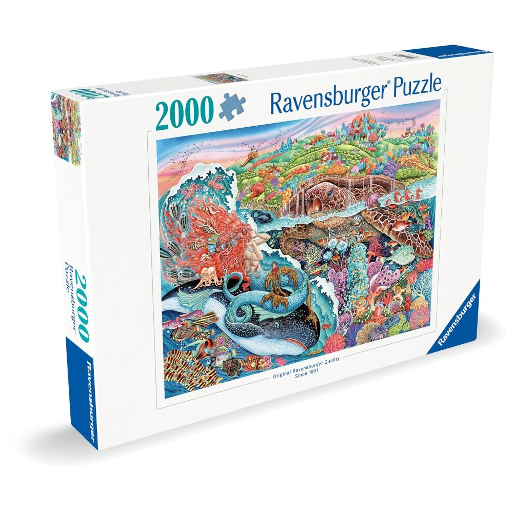 Ravensburger - Puzzle povestea adancurilor 2000 piese - 1 | YEO