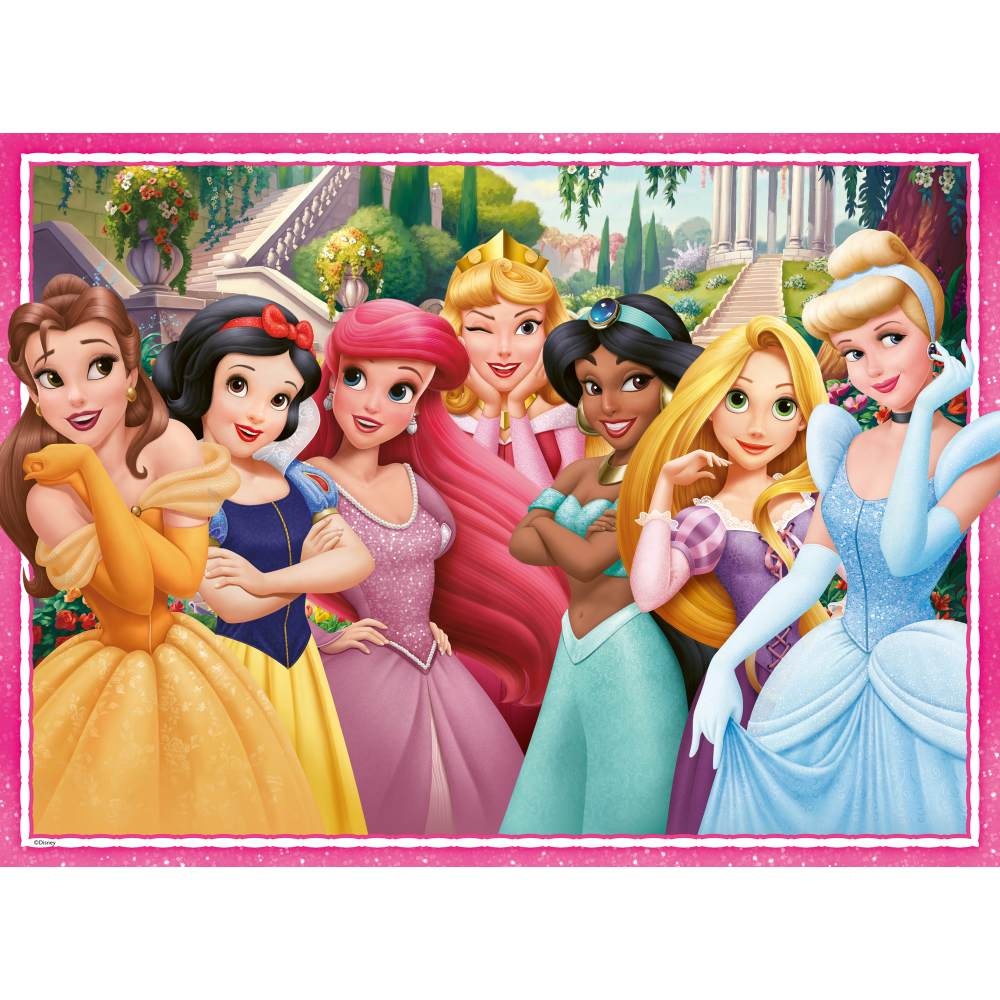 Ravensburger - Puzzle viata de basm a printeselor Disney 100 piese XXL - 2 | YEO