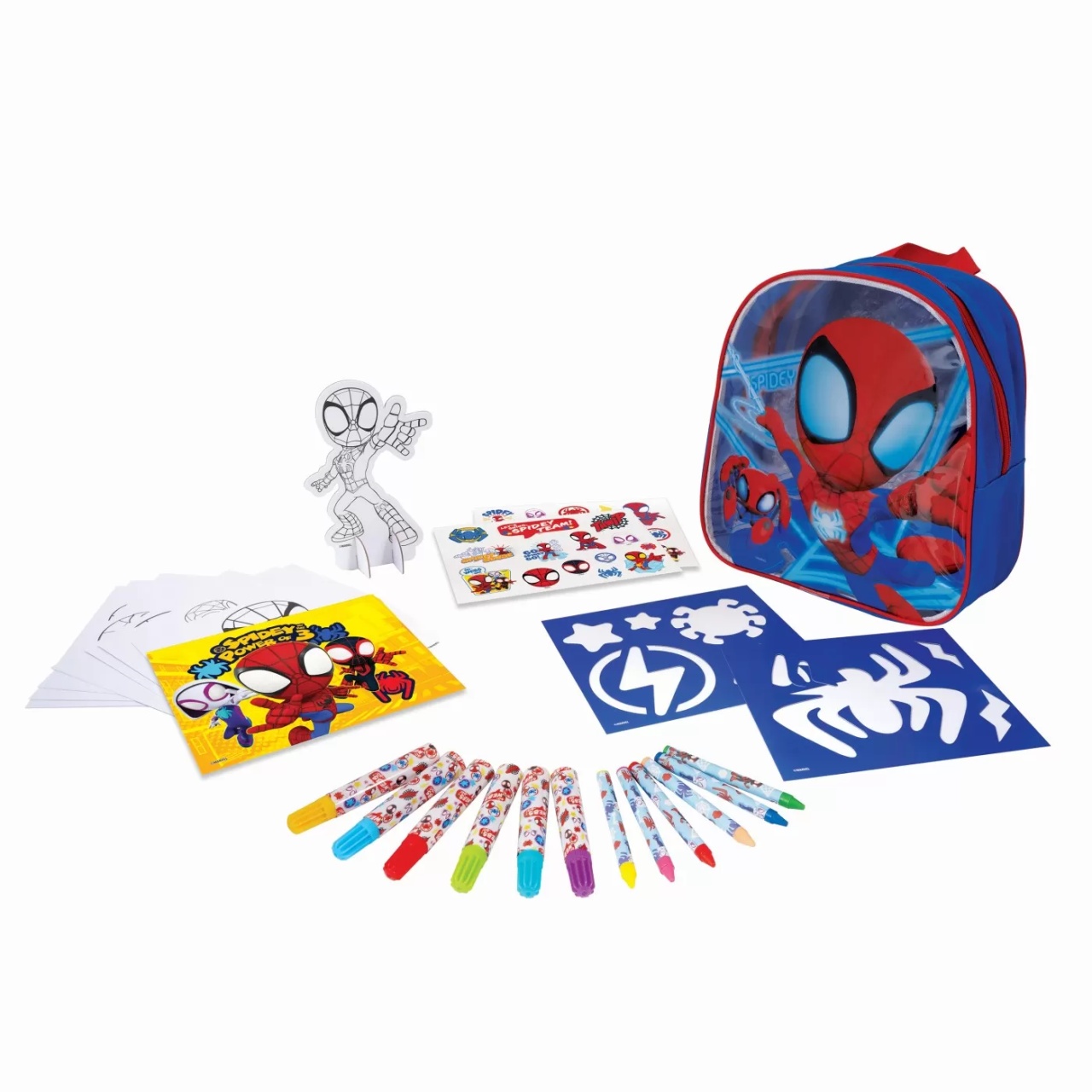 Set De Desen In Rucsac Spidey And His Amazing Friends - 1 | YEO