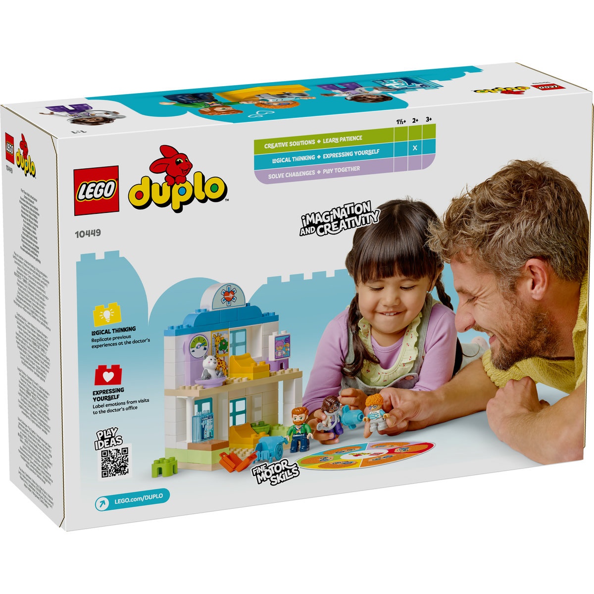 Set Jucarii LEGO DUPLO® - Prima vizita la doctor (10449) - 3 | YEO