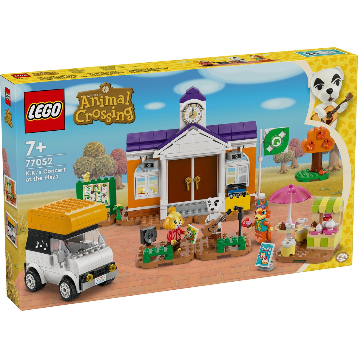 Set LEGO Animal Crossing - Concertul lui K.K. la Plaza (77052) - 1 | YEO