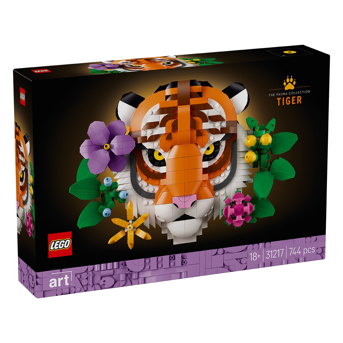 Set LEGO Art - Colectia de fauna – Tigru (31217) - 1 | YEO